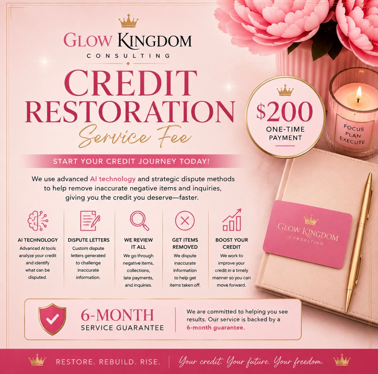 Credit Restoration Service Fee